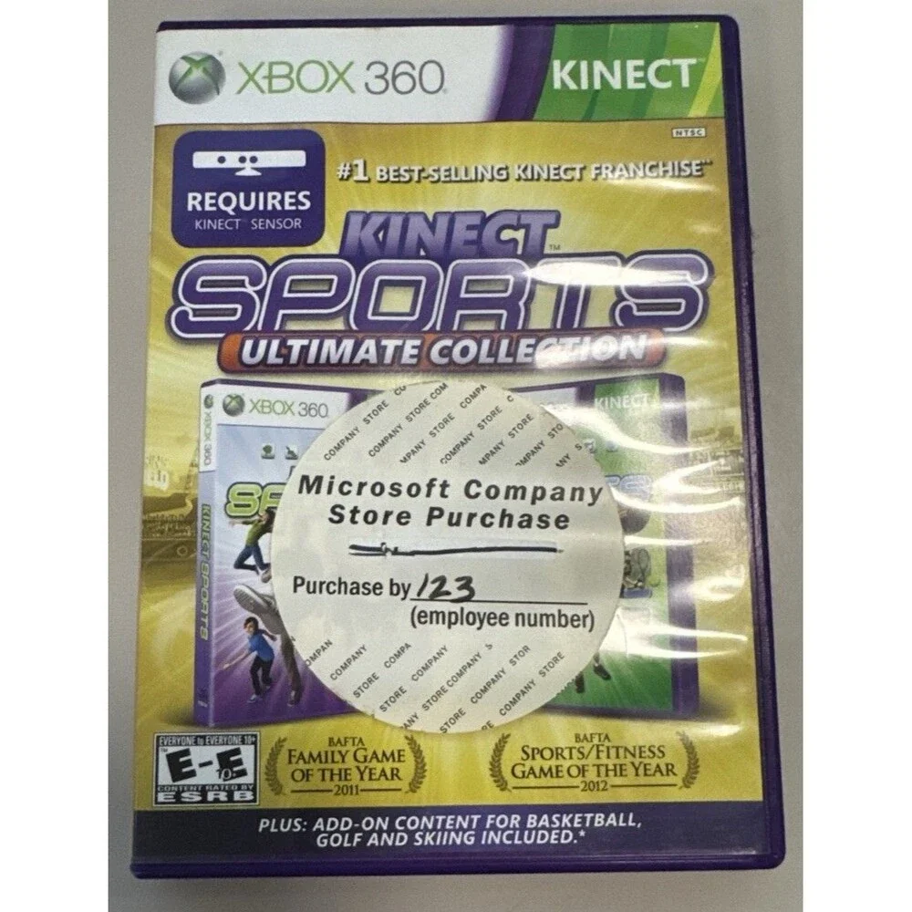 Xbox 360 Kinect Sports Ultimate Collection Video Game